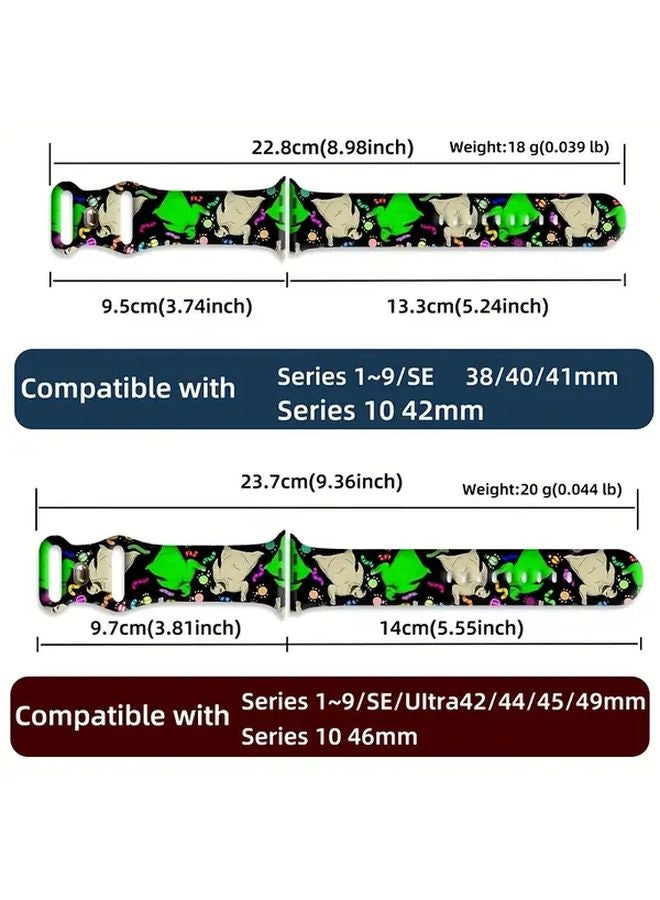 Disney Mr Buggy Kawaii Cartoon Smart Watch Band For Apple Watch 38 40 41mm Mixed Color - Image 2